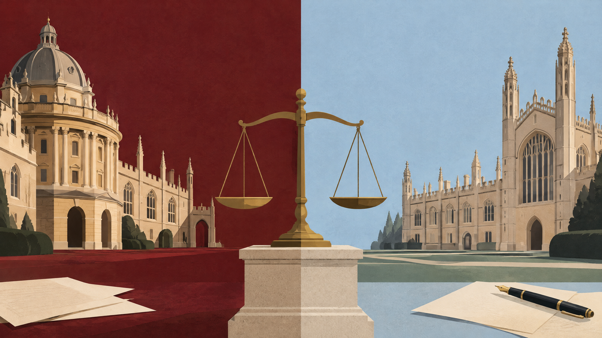 Oxford vs Cambridge Law