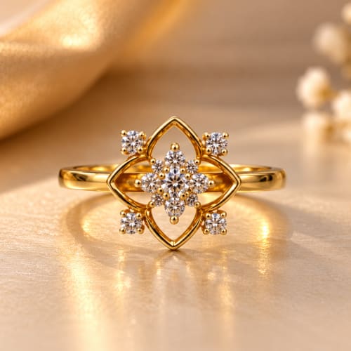 Diamond  Ladies Ring