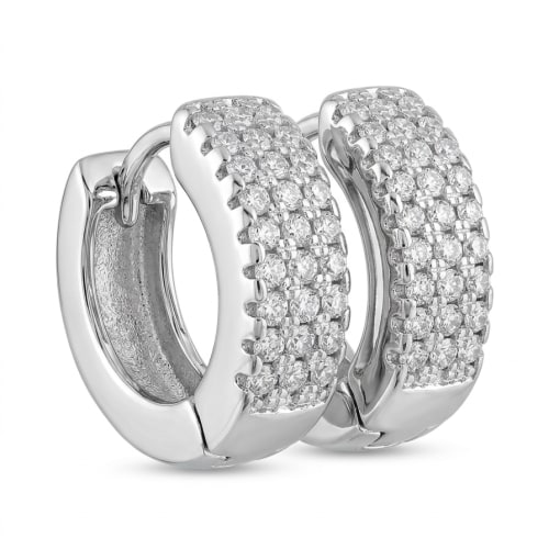 Silver-Rhodium Julee (3 line)