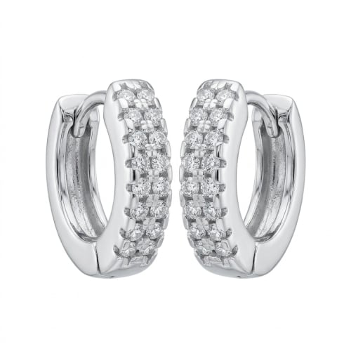 Silver-Rhodium Julee (2 line)