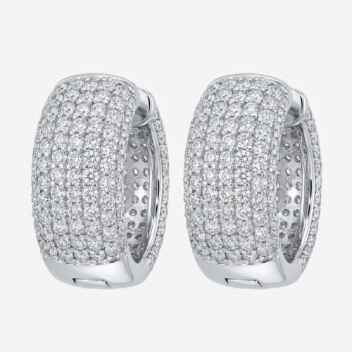 Silver-Rhodium Julee (5 line)