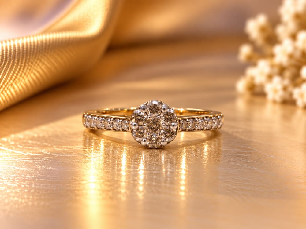 Diamond  Ladies Ring