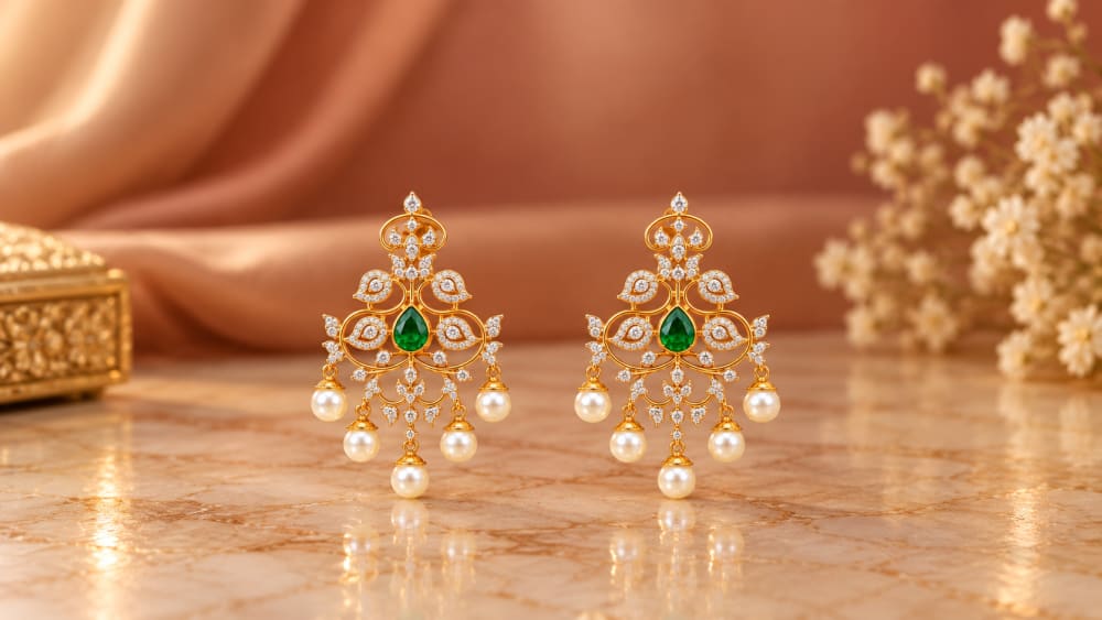 Diamond Ladies Jhumka