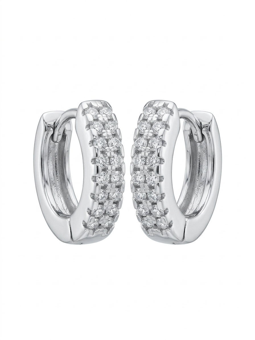 Silver-Rhodium Julee (2 line)