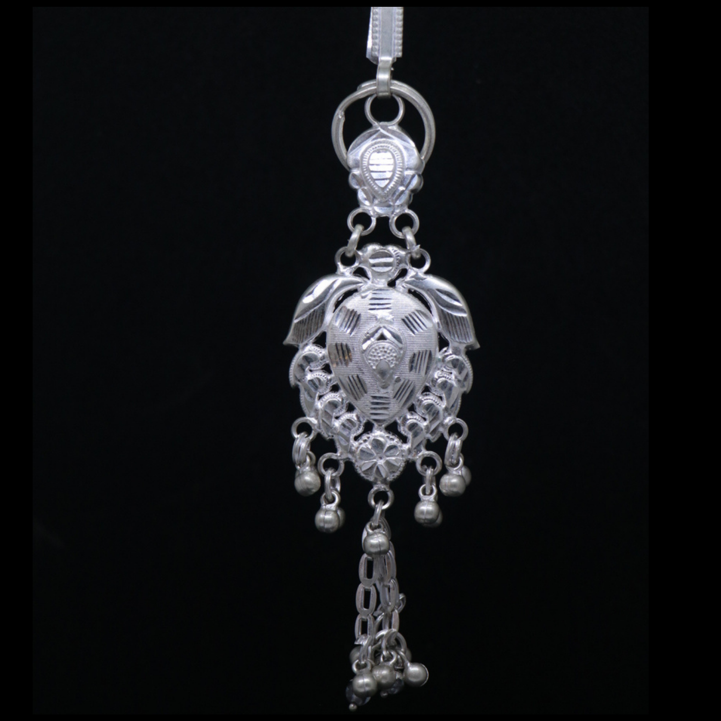 Silver Keyring Heart Small
