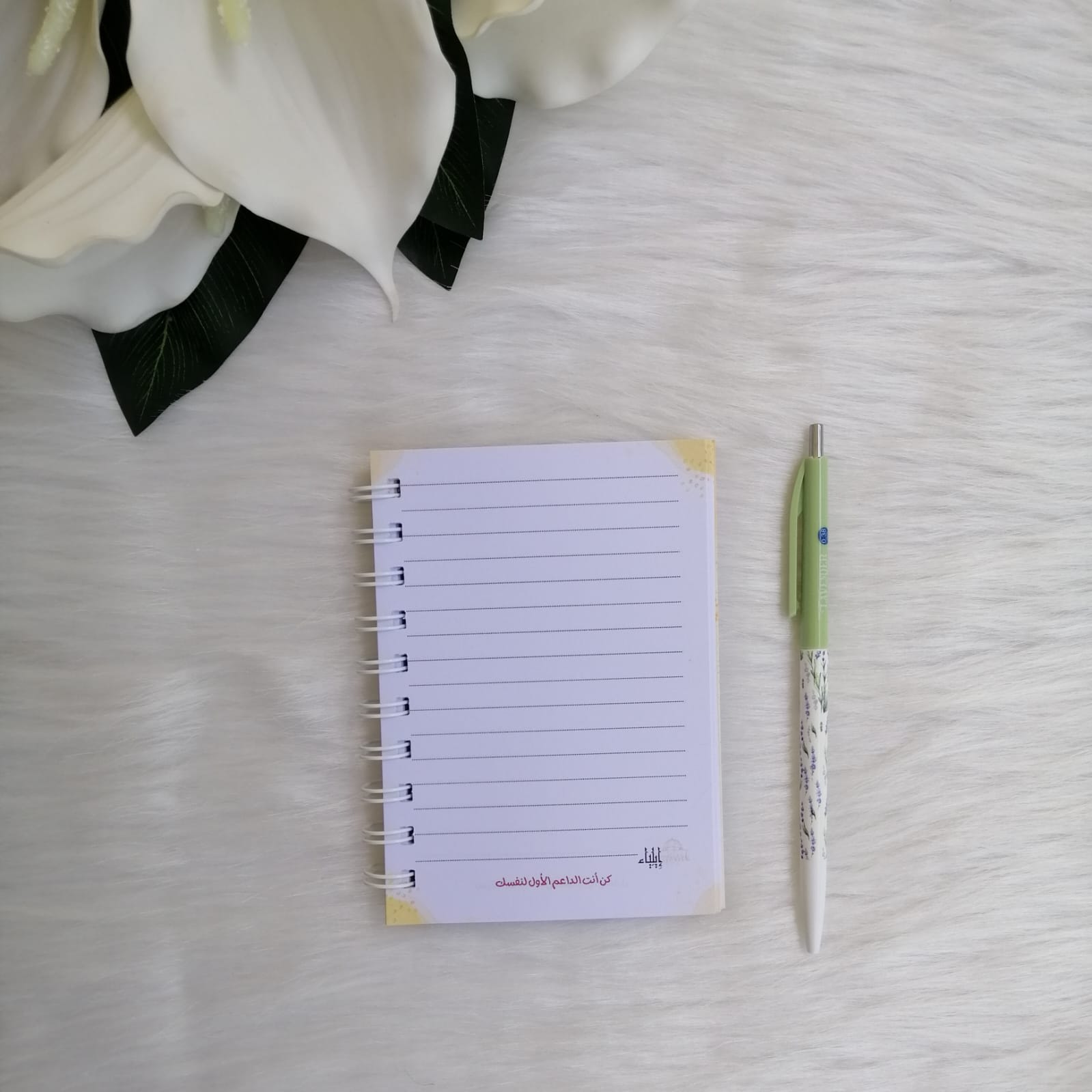 ⁦نوت بوك أصفر A6 - متجر إيلياء⁩ - الصورة ⁦2⁩