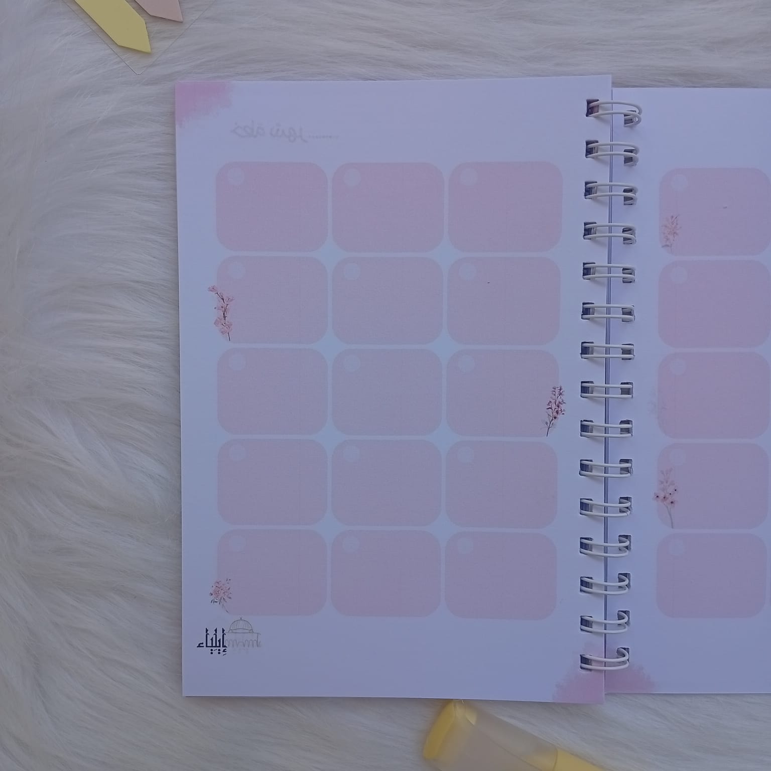 ⁦باكدج المخطط  الأسبوعي بينك - متجر إيلياء⁩ - الصورة ⁦4⁩