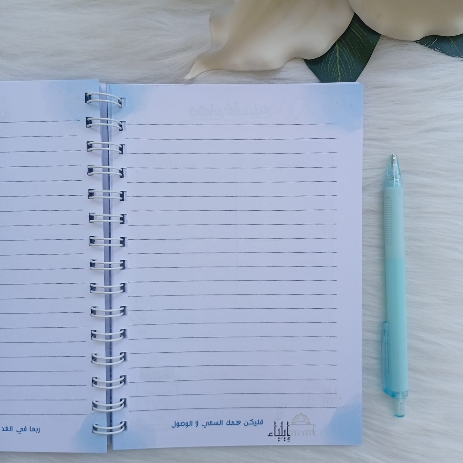 باكدج المخطط الأسبوعي أزرق - متجر إيلياء - الصورة 9