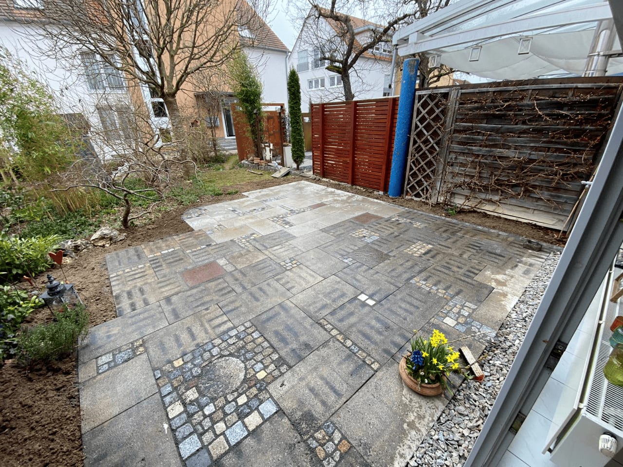 Gartenbau Herrenberg: neu angelegter Garten von Horsch