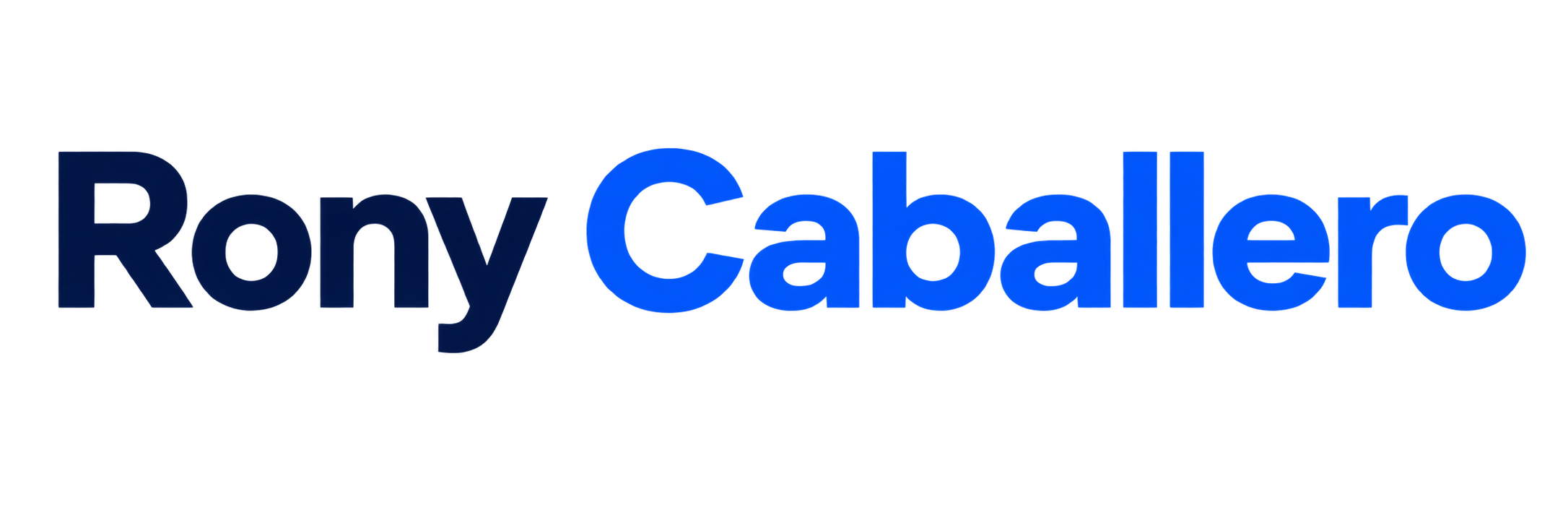 Logo de Profesor Rony Caballero