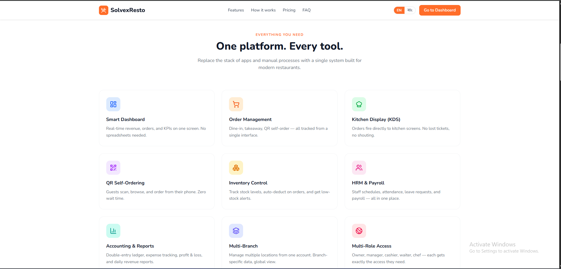 Restaurant Management System — All-in-One Restaurant Management & Ordering Platform