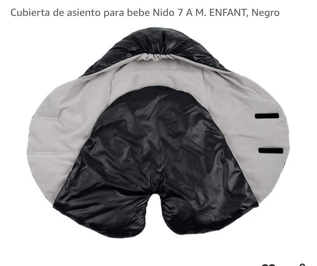 Nido Car Seat Wrap 7 A.M. ENFANT Negro 0-6M 8