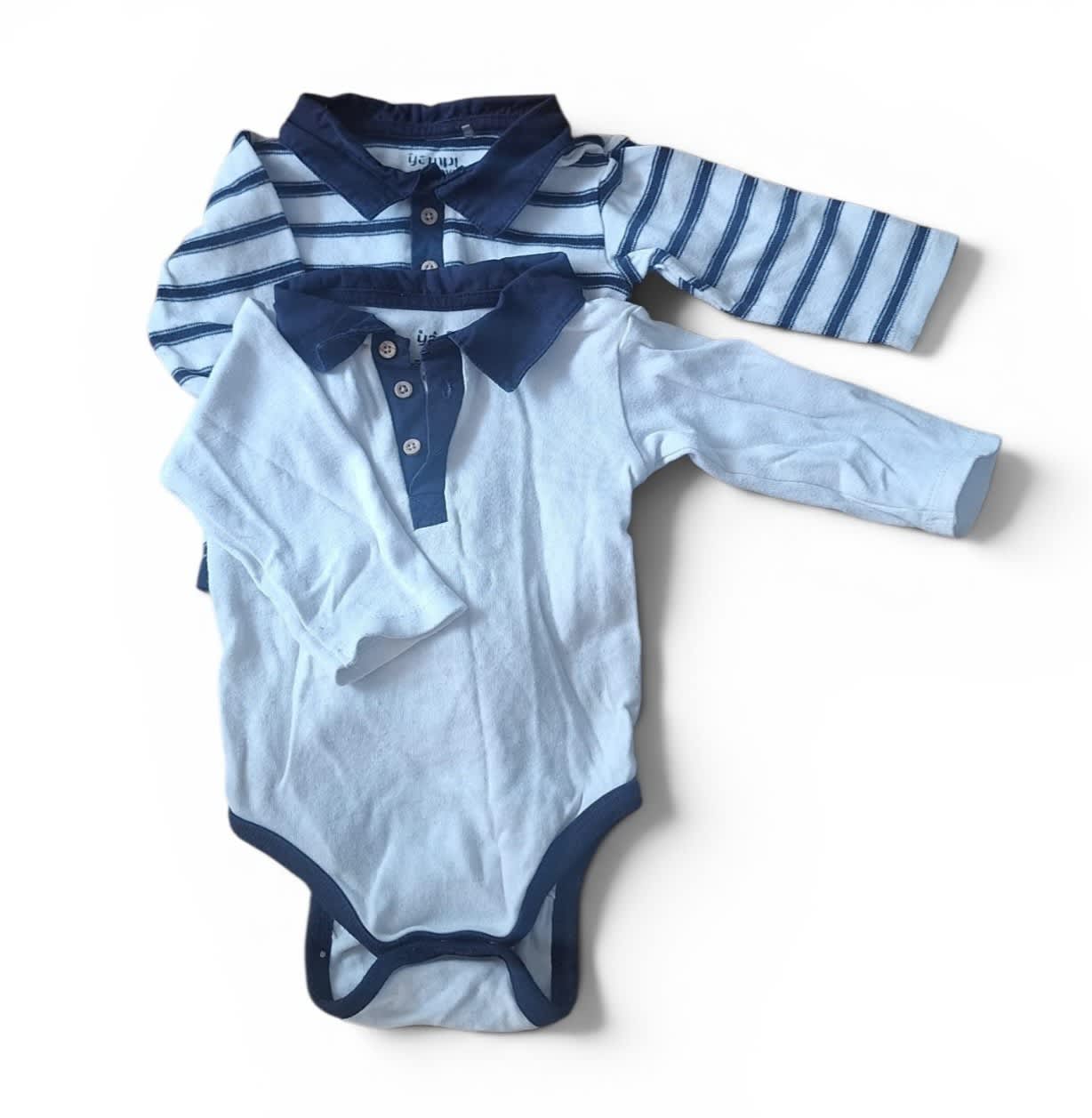 Pack 2 Bodys Manga Larga Yampi for Boys 6-9m