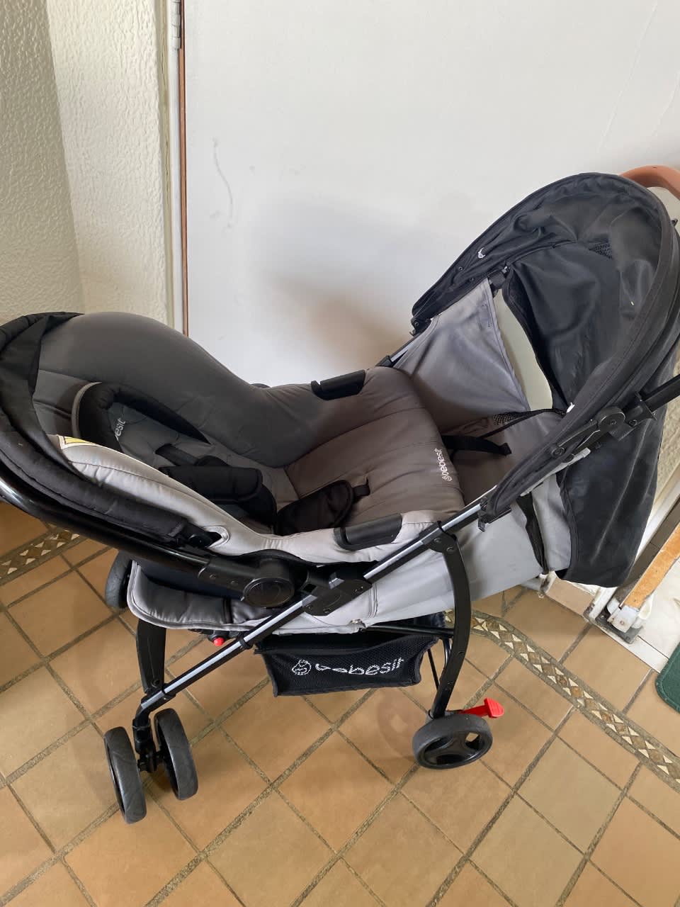 Coche Bebesit Travel System Summer Black 2 en 1 3
