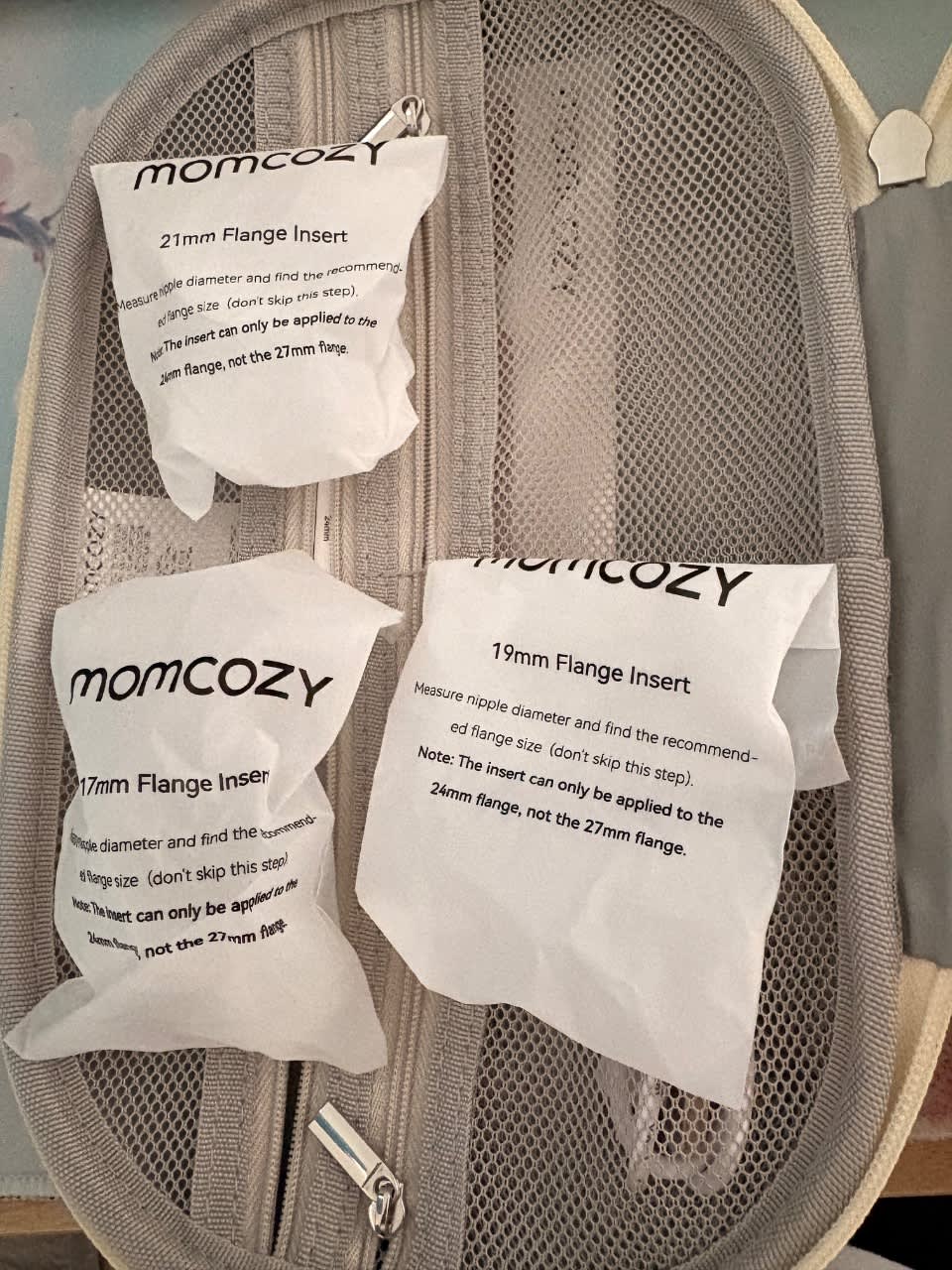 Kit Extractor Momcozy doble eléctrico con accesorios 3