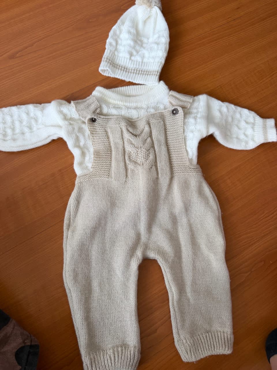 Conjunto tejido para bebé de 3 piez 3