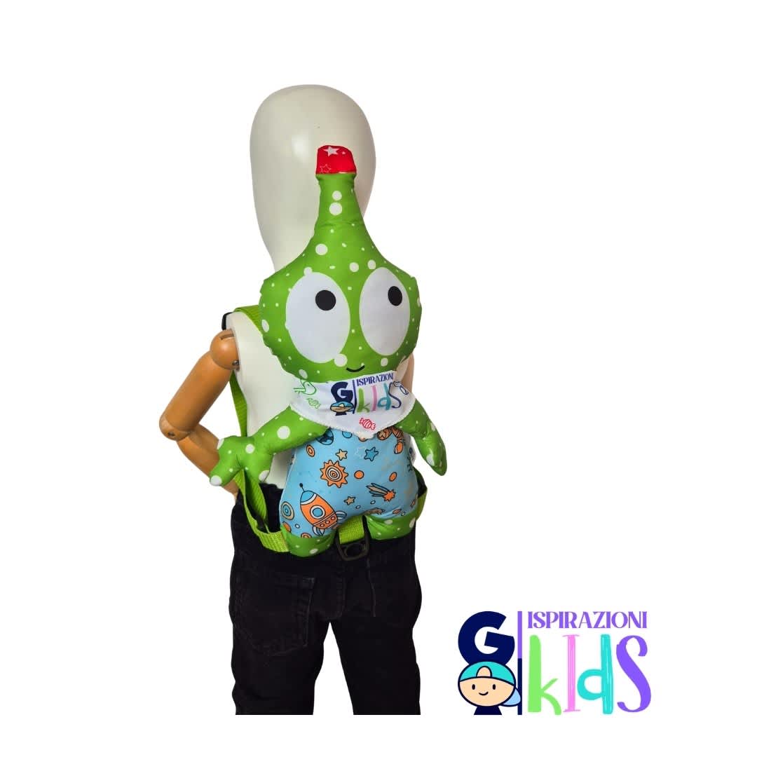 Arnes de seguridad para niños  - MARCA GO ISPIRAZIONI KIDS ALIEN VERDE 3