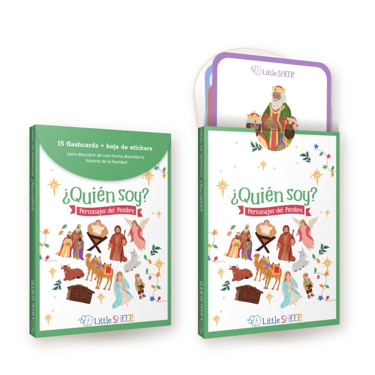 Flashcards Personajes del Pesebre - Navidad