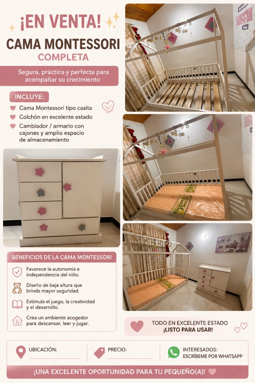 Cama Montessori 