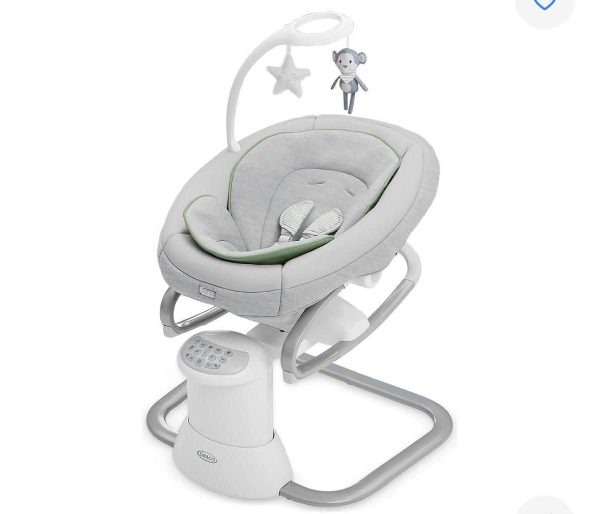 Mecedora Eléctrica Graco Soothe2Sway - Gris Claro
