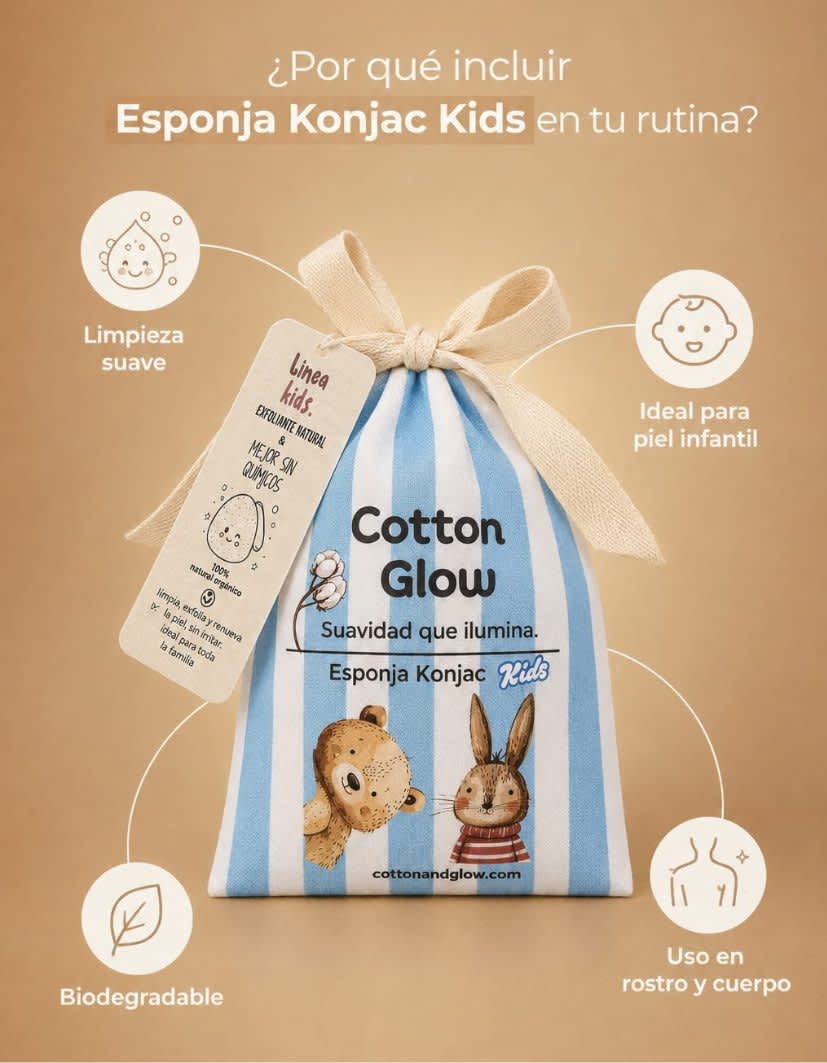 Esponja Konjac Kids