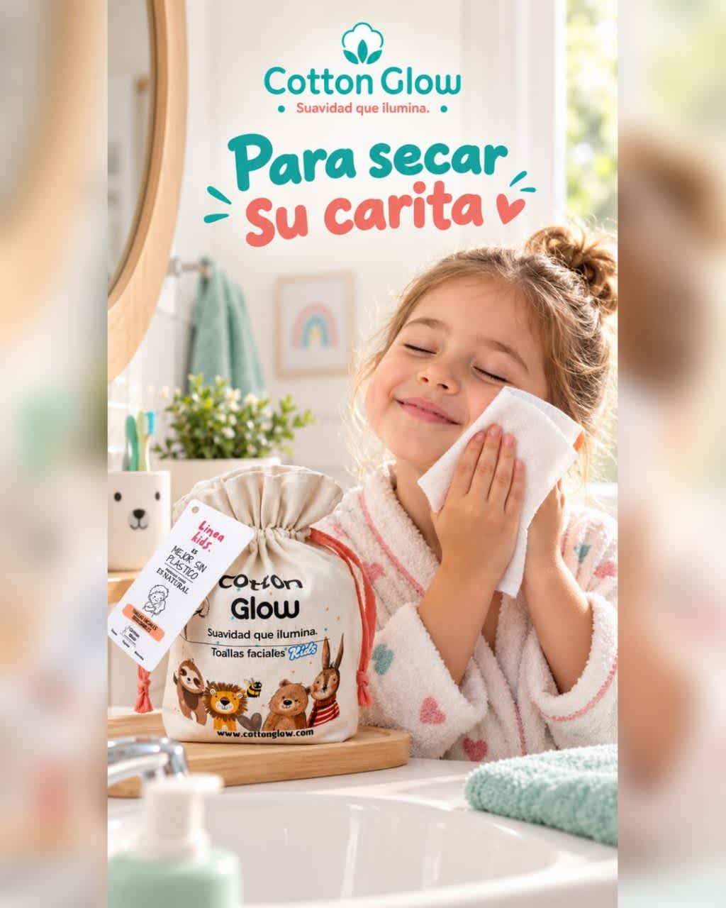 Toallas Faciales desechables KIDS 4