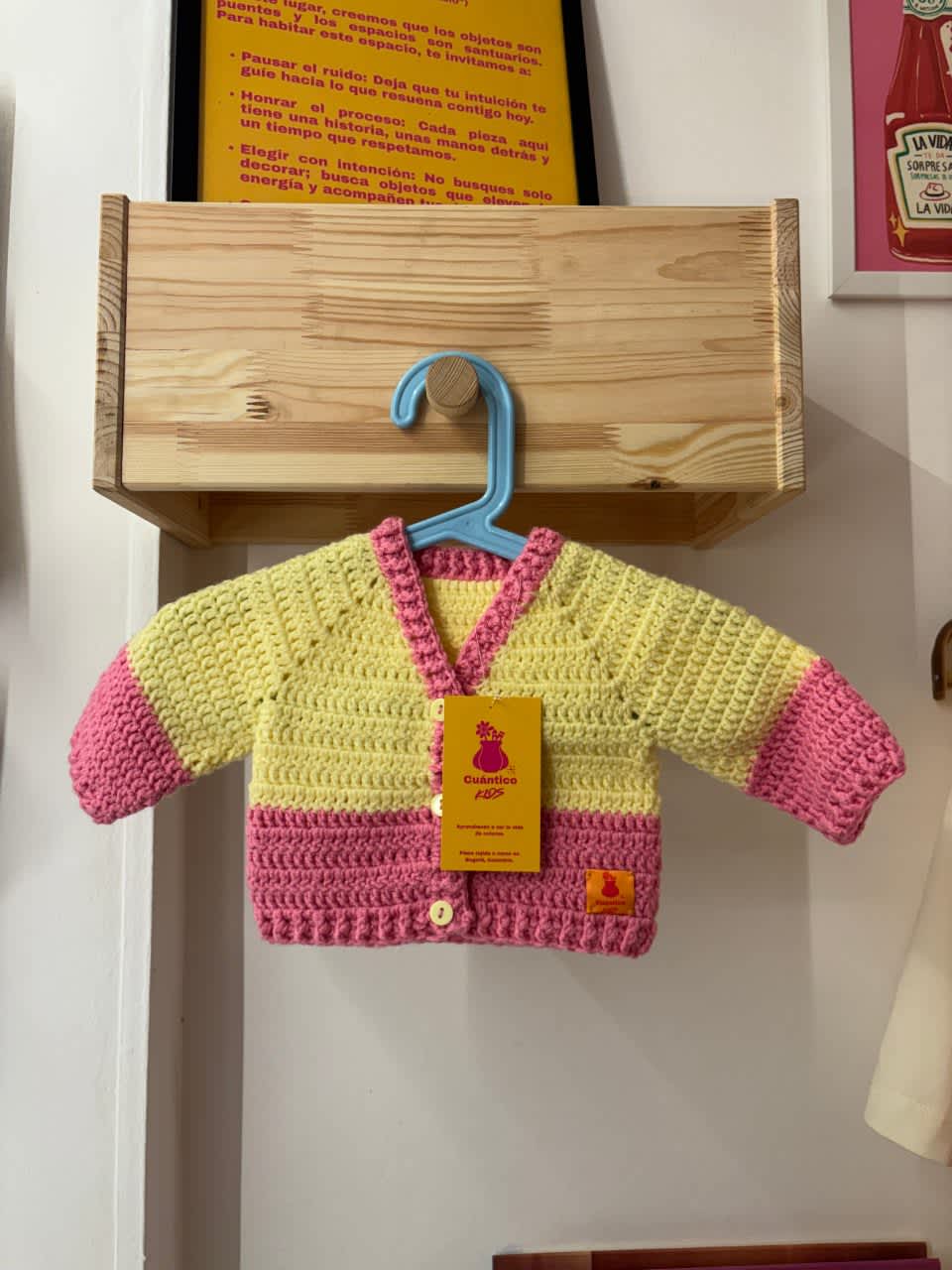 Chaqueta Preppy Tejida