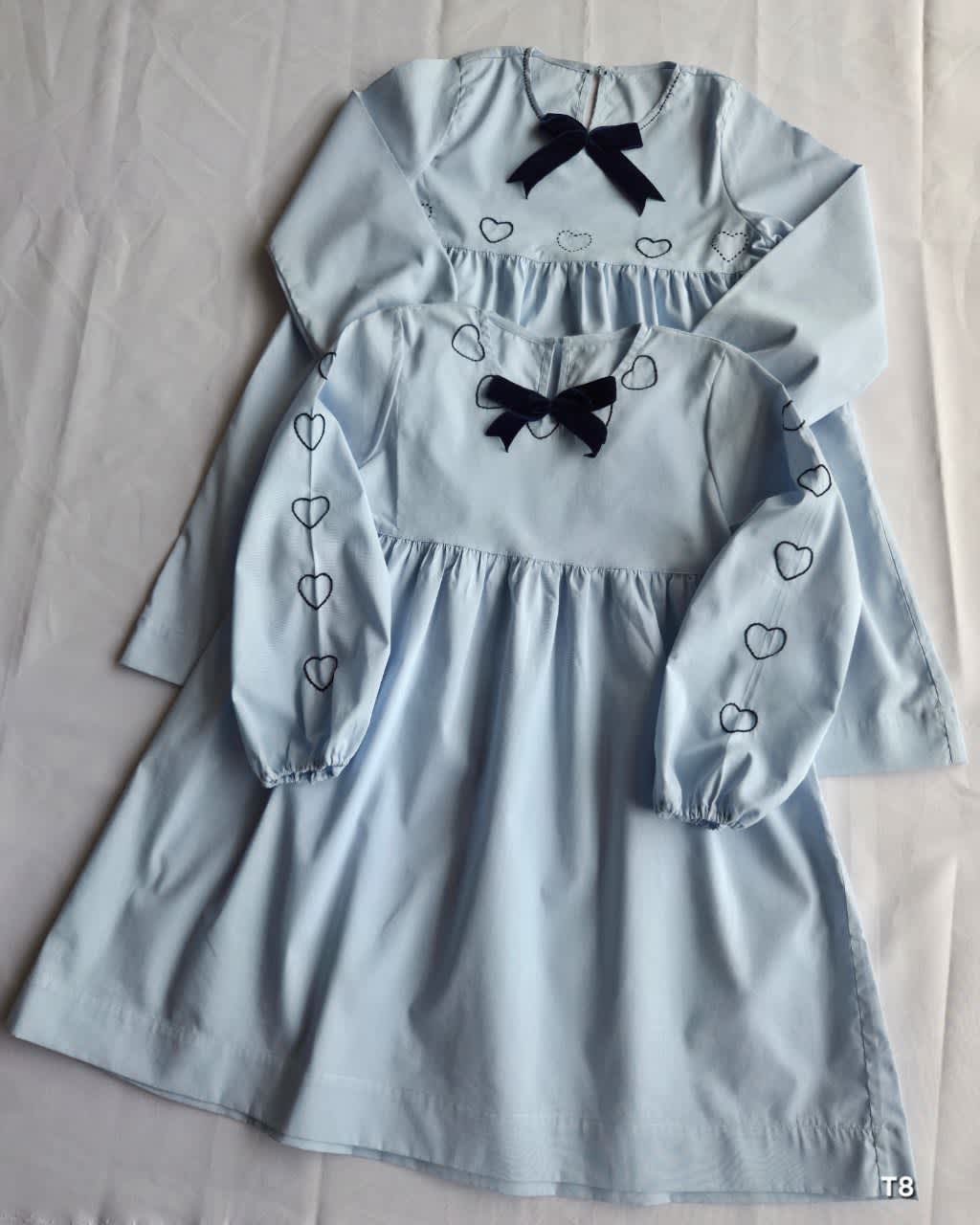 Vestido Blusón Martina  Baby Blue 4