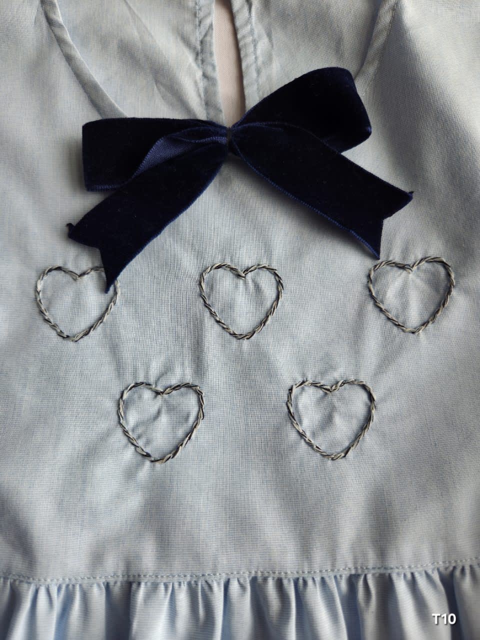 Vestido Blusón Martina  Baby Blue 8