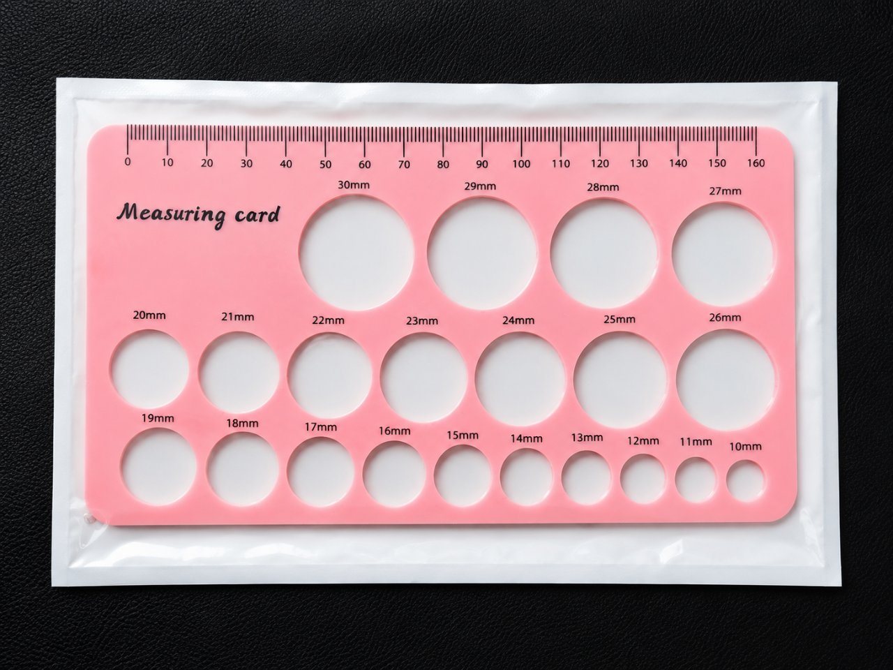 Regla Medidora de Pezón - Measuring Card Nueva