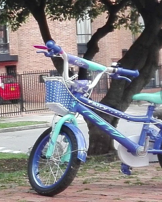 Bicicleta GW Rin 16 Morada - Como Nueva 🚲 4
