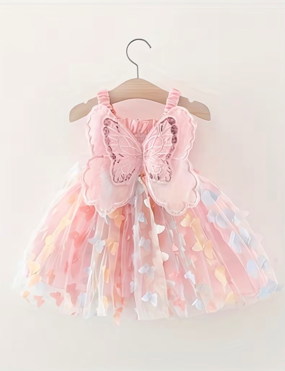 Vestido y Sandalias Mariposa para Niña 2-3 Años