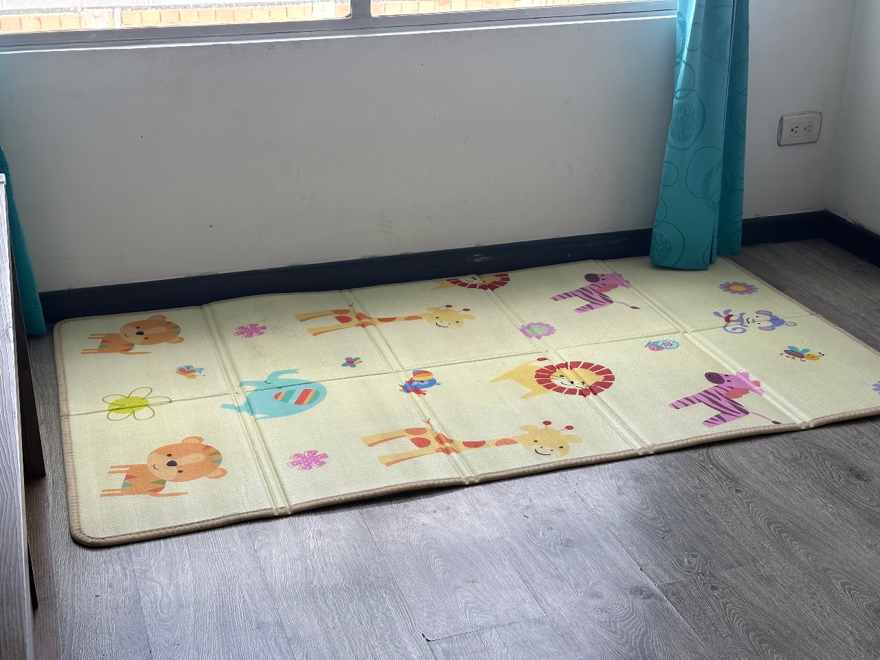 Tapete de Gateo Plegable Unisex 175x95cm 4