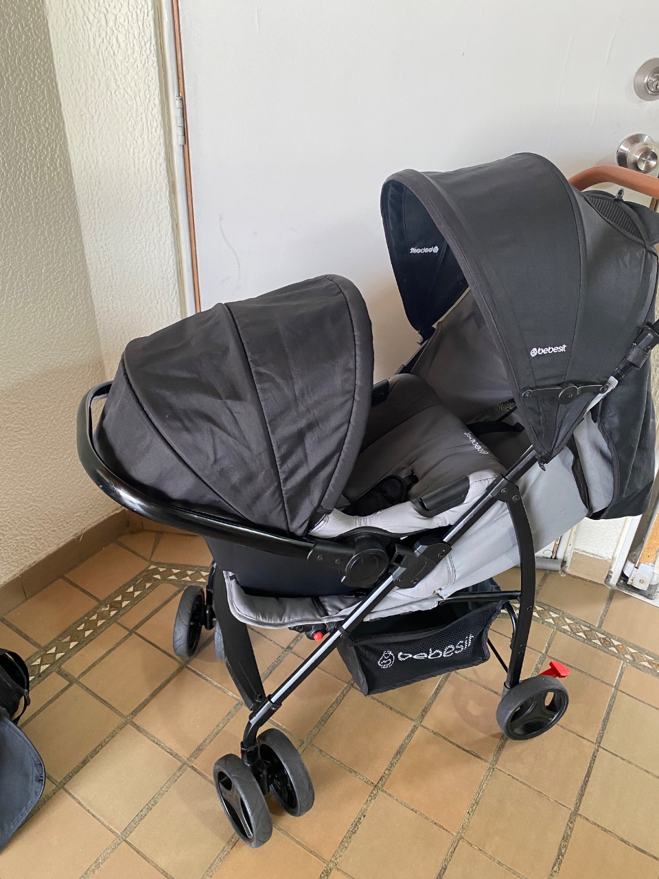 Coche Bebesit Travel System Summer Black 2 en 1 8