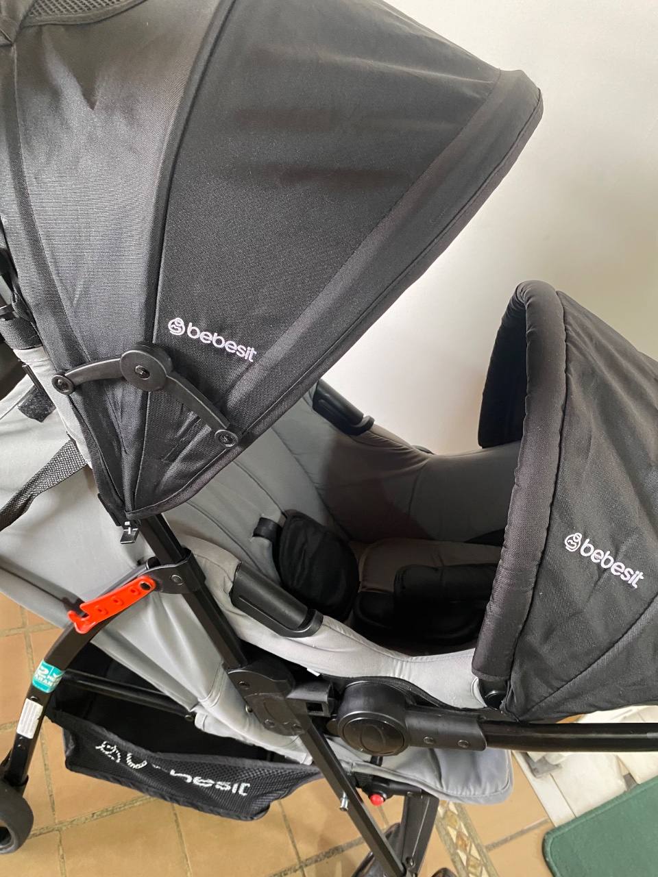 Coche Bebesit Travel System Summer Black 2 en 1 7