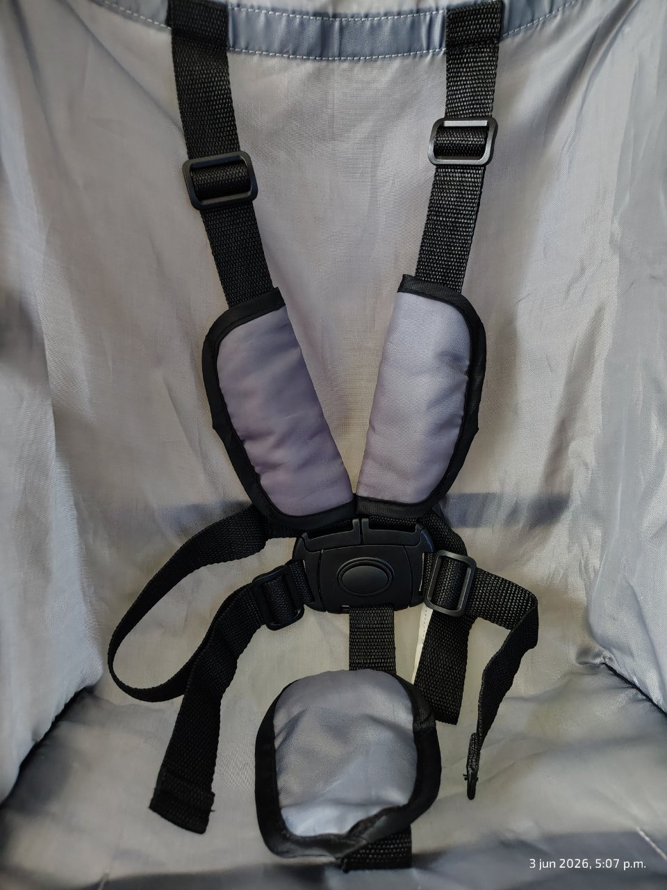 Coche Paseador Honey Baby Gris - Como Nuevo 4