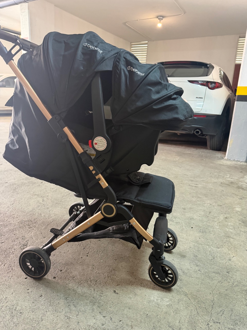 Carriola Bebesit con Silla de Carro Incluida 3