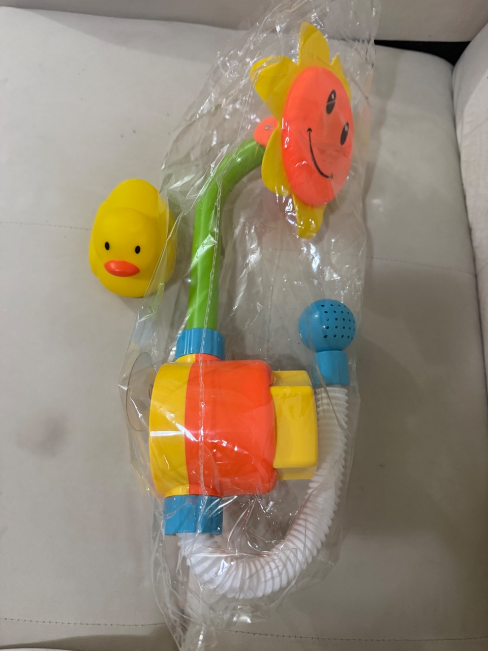 Regadera de Flor Juguete + Pato indicador de agua caliente 5