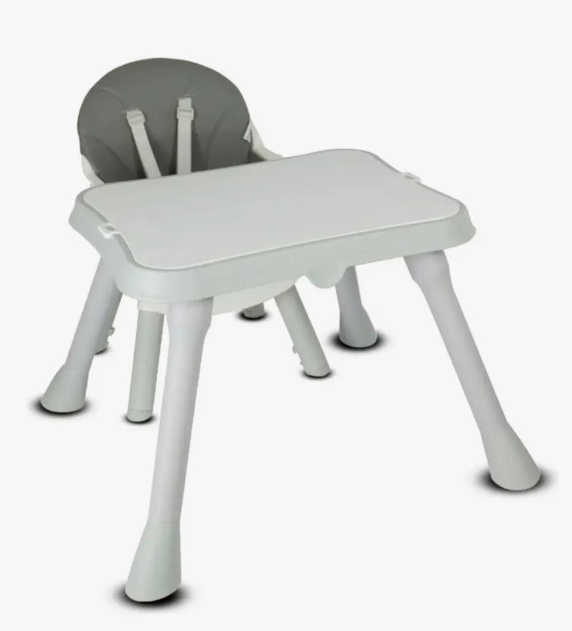 Silla de Comer Priori 3 en 1 - Blanca Convertible 4