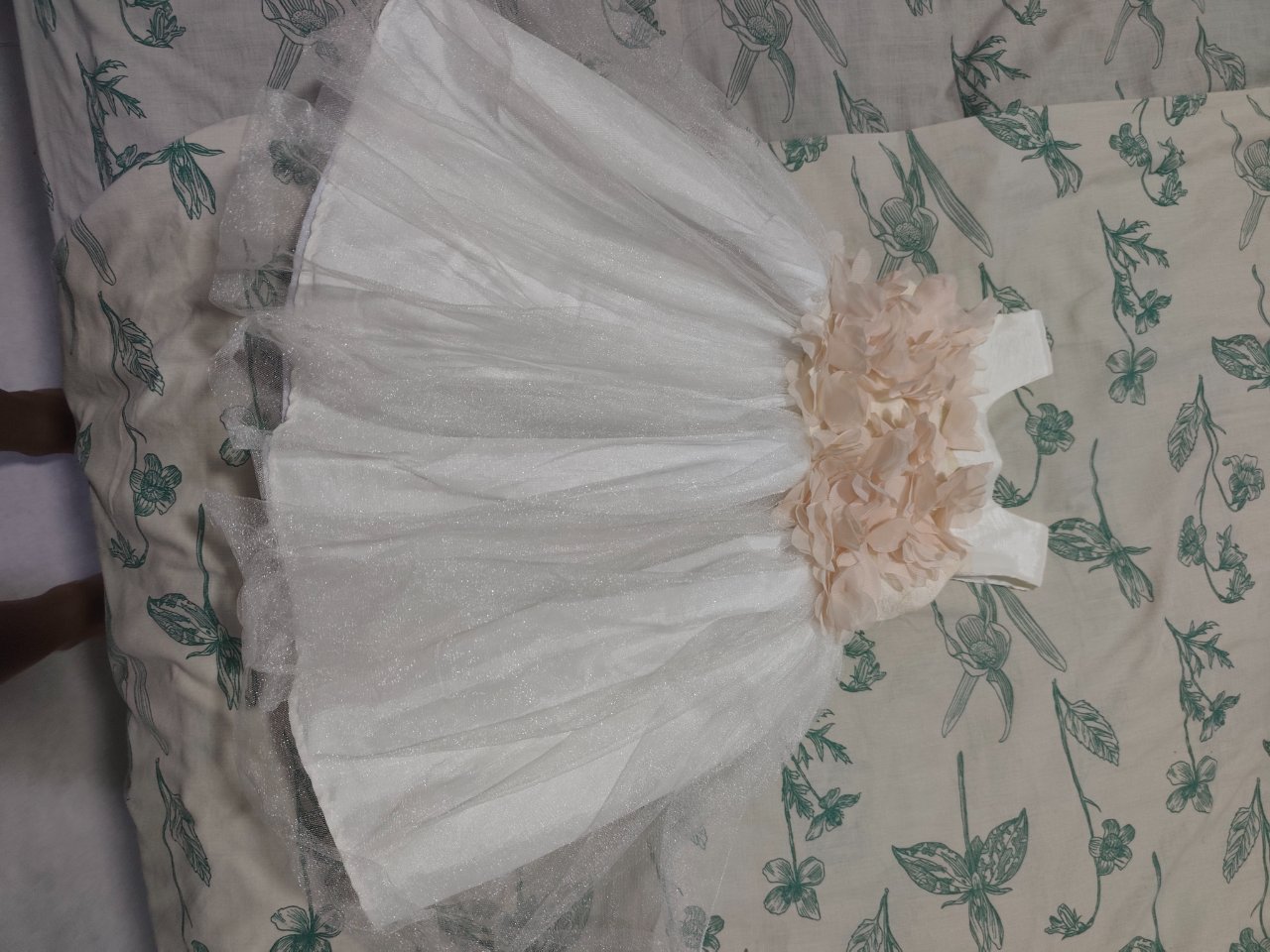 Vestido blanco talla 36 meses Weldon