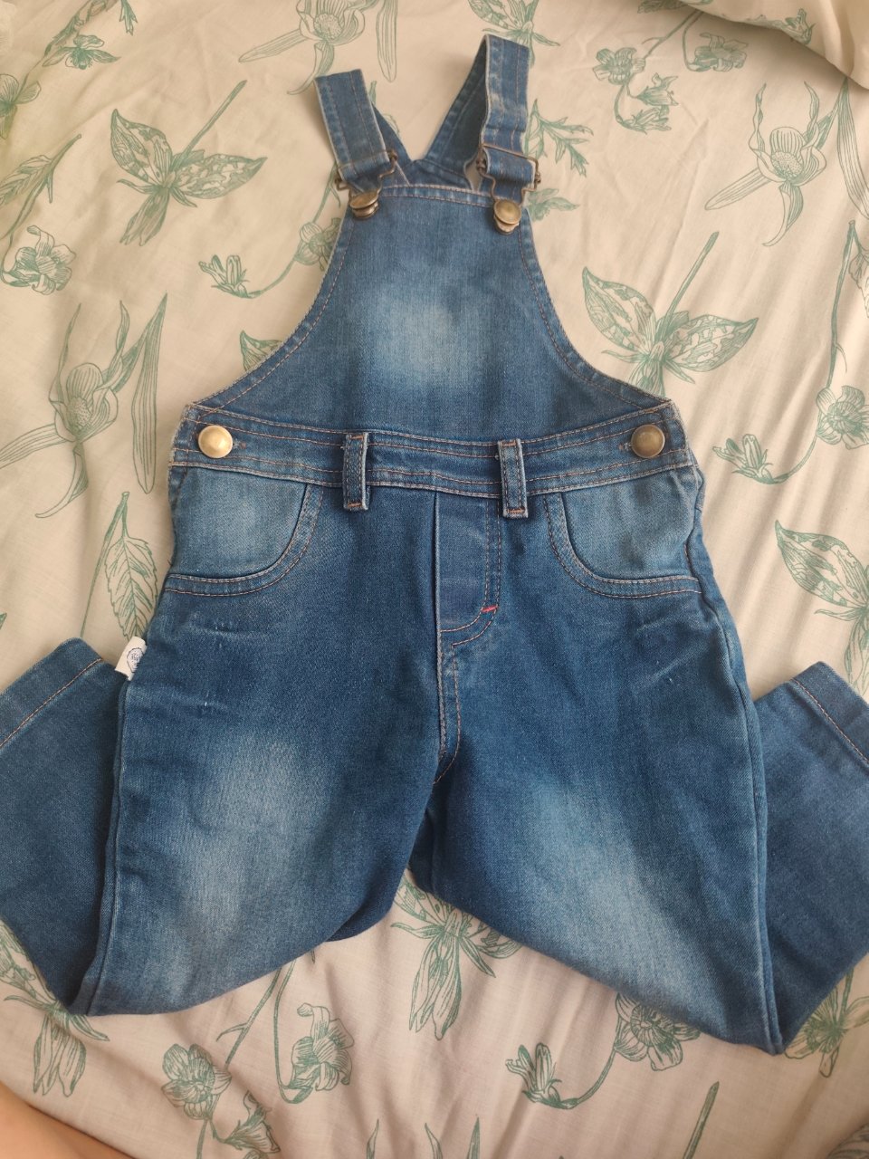 Overol Denim Azul Oggi Kids 1-2 Años