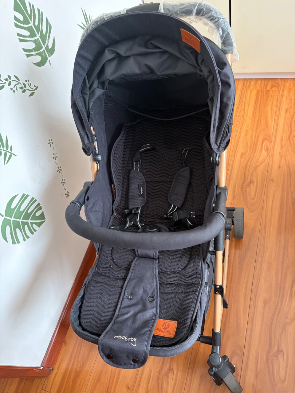 Coche Mecedora Maxibaby Negro Aluminio 0-4 Años 4