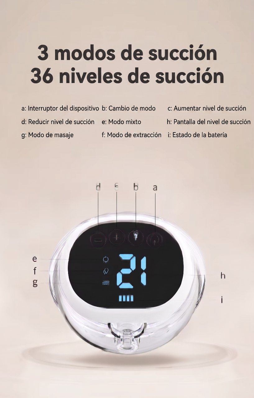 Extractor de leche eléctrico portátil (Nuevo) 5