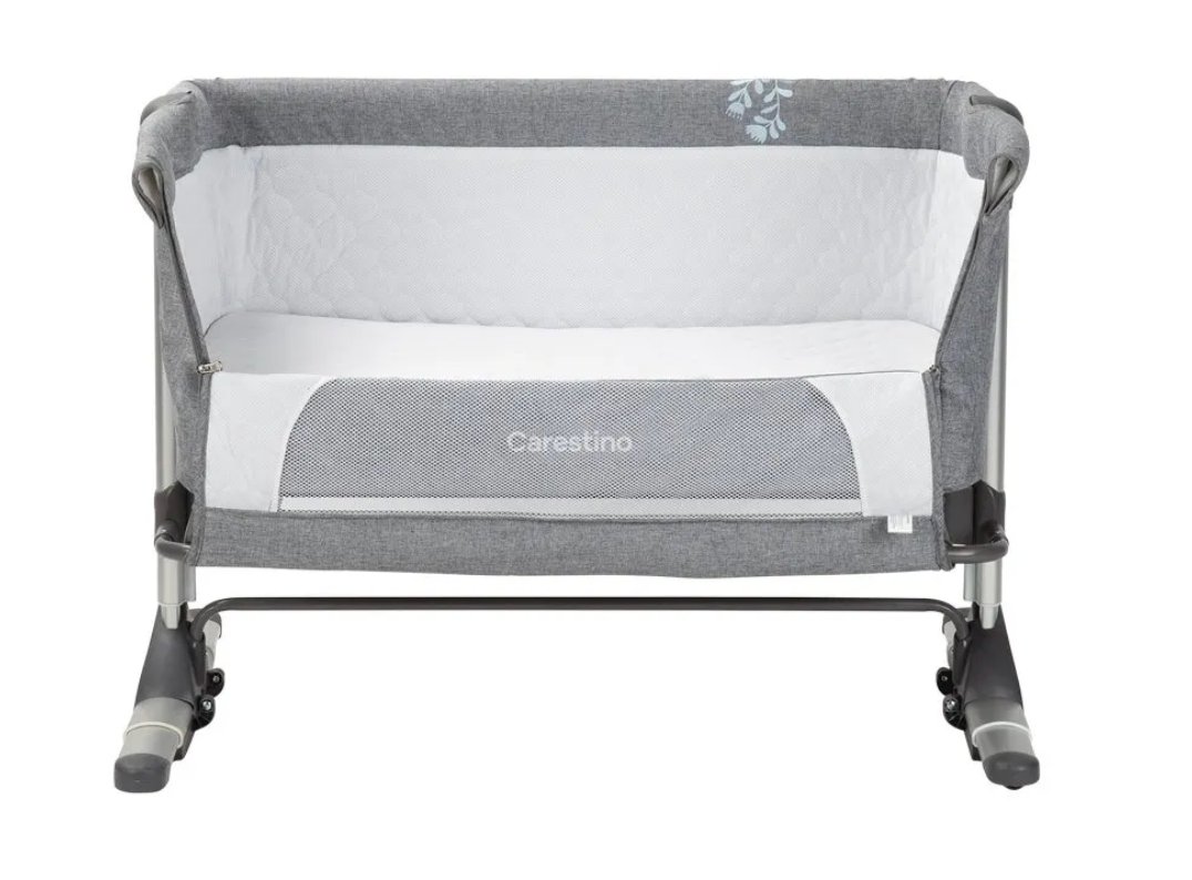 Cuna Colecho Madison Gris/ CARESTINO  2