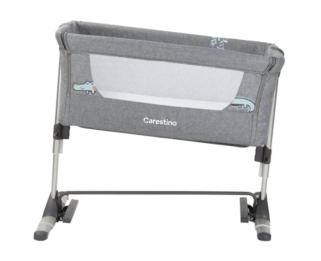 Cuna Colecho Madison Gris/ CARESTINO  3