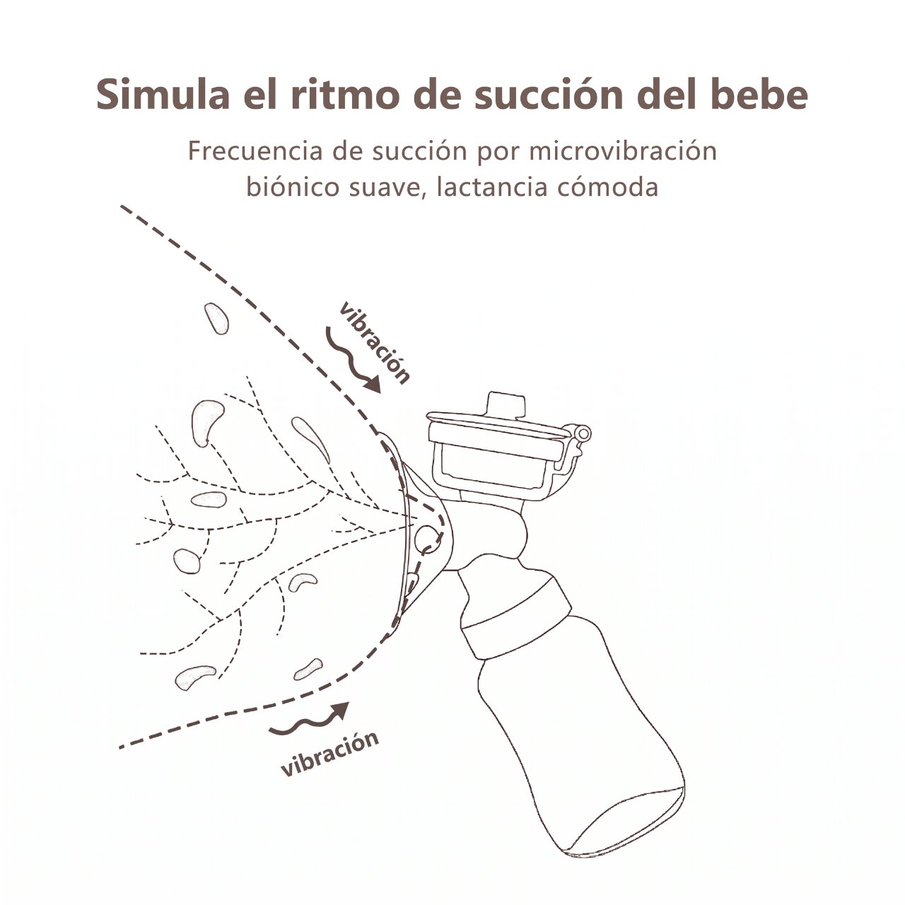 Extractor de leche eléctrico inteligente sin BPA 4