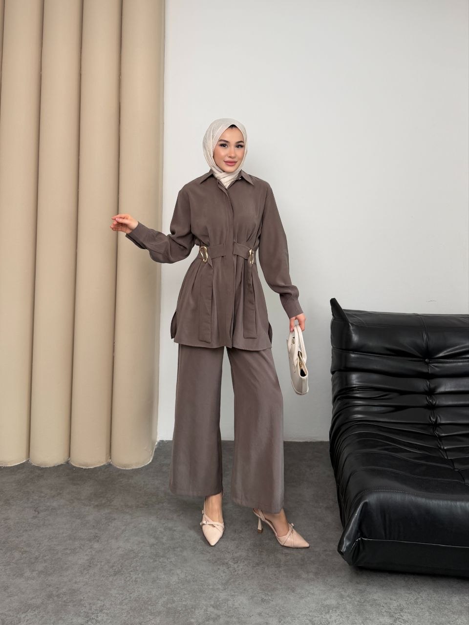 Tesettür Pantolon BluzTakım