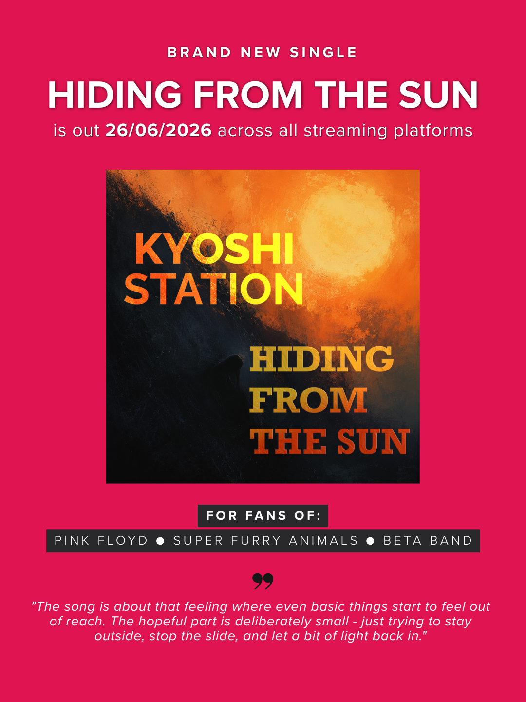 Hiding From The Sun