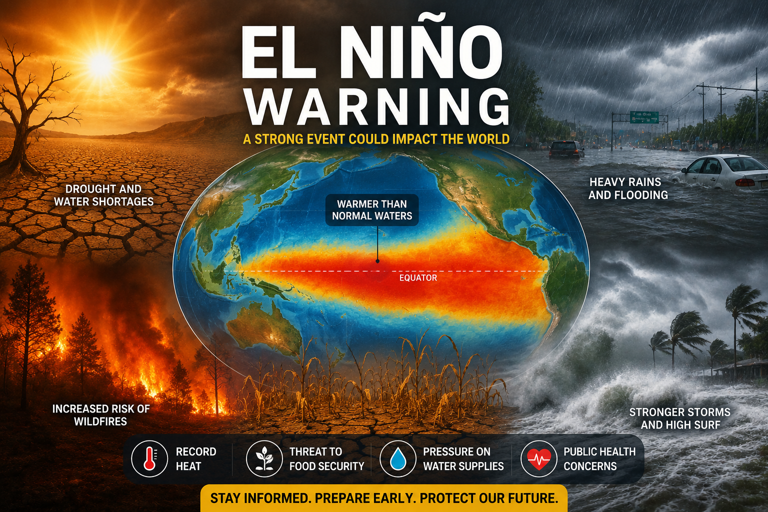 A Powerful El Niño Warning: Could the World Be Facing Another Climate Crisis?