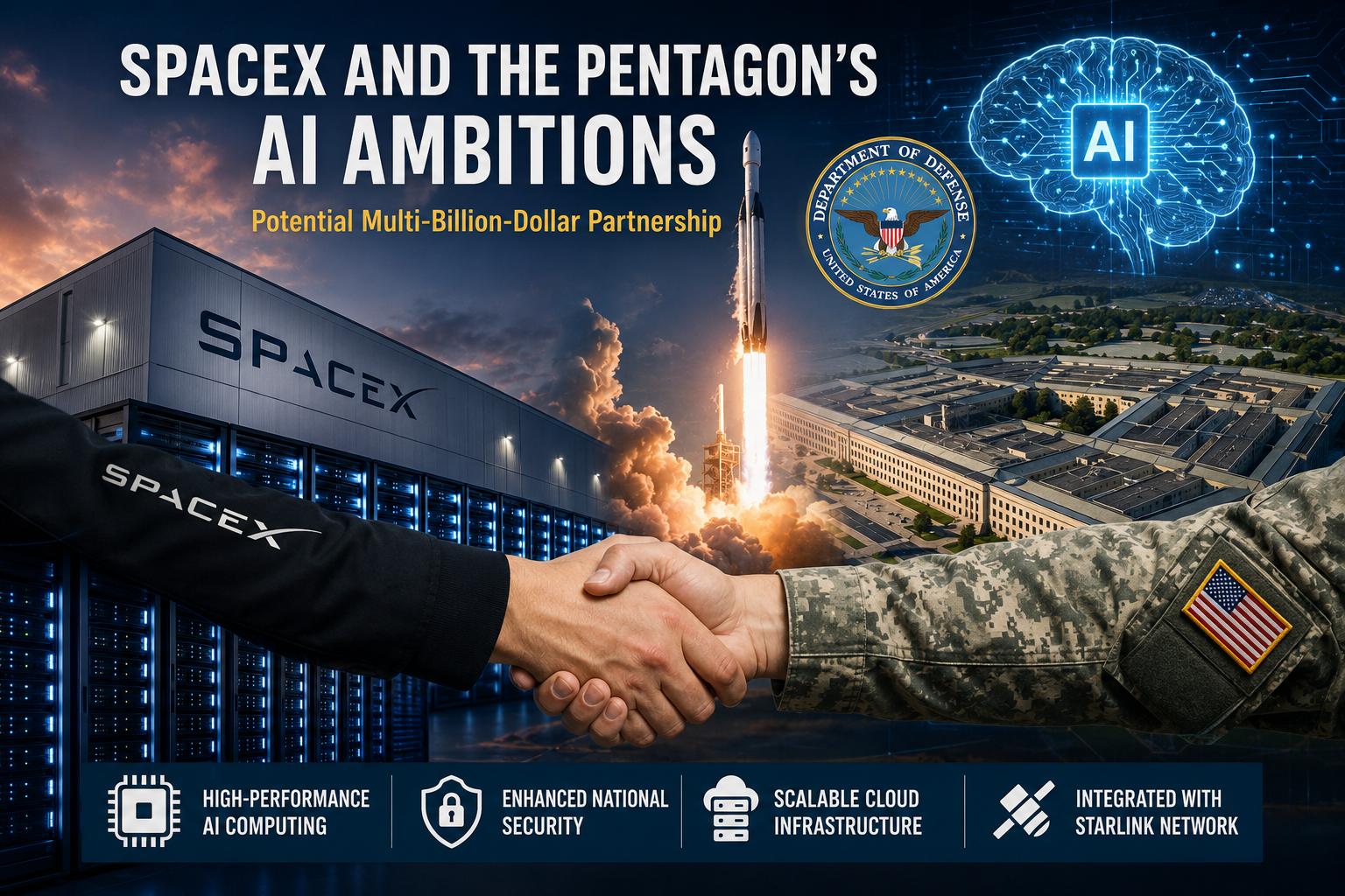 SpaceX and the Pentagon's AI Ambitions: A Potential Multi-Billion-Dollar Partnership